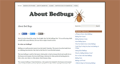 Desktop Screenshot of aboutbedbugs.net