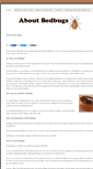 Mobile Screenshot of aboutbedbugs.net