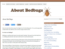 Tablet Screenshot of aboutbedbugs.net